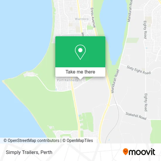 Mapa Simply Trailers