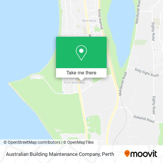 Australian Building Maintenance Company map