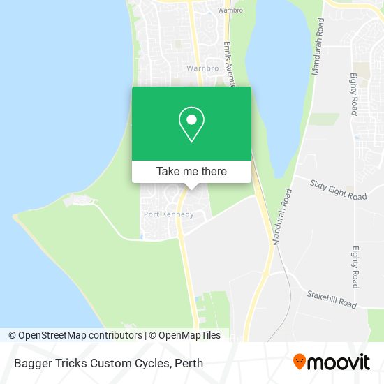 Bagger Tricks Custom Cycles map