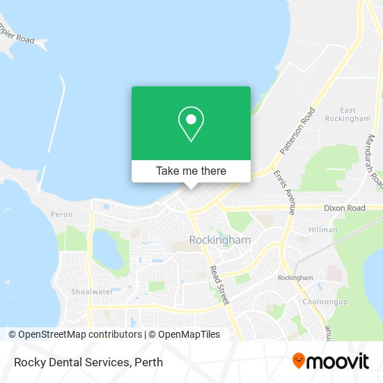 Rocky Dental Services map