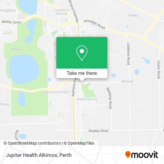 Mapa Jupiter Health Alkimos