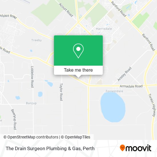 The Drain Surgeon Plumbing & Gas map