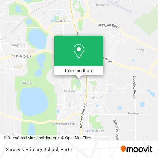 Success Primary School map