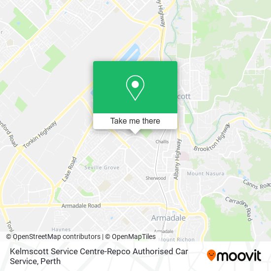 Kelmscott Service Centre-Repco Authorised Car Service map