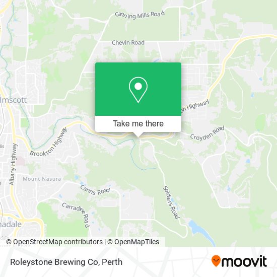 Roleystone Brewing Co map