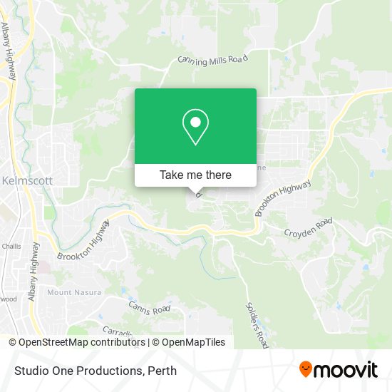 Studio One Productions map