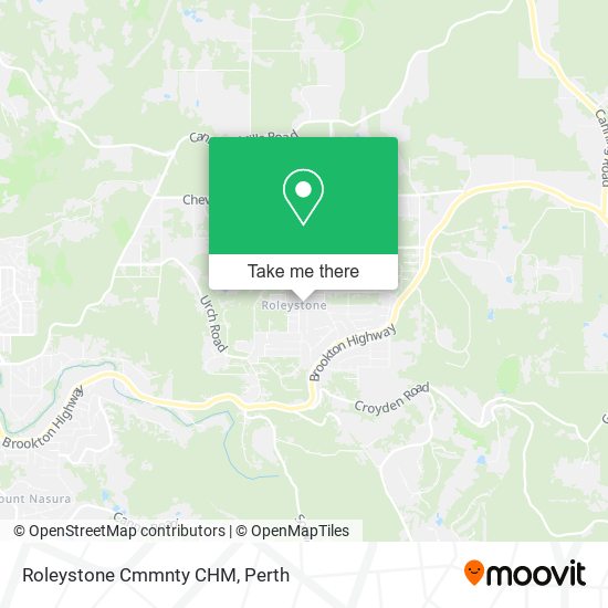 Roleystone Cmmnty CHM map