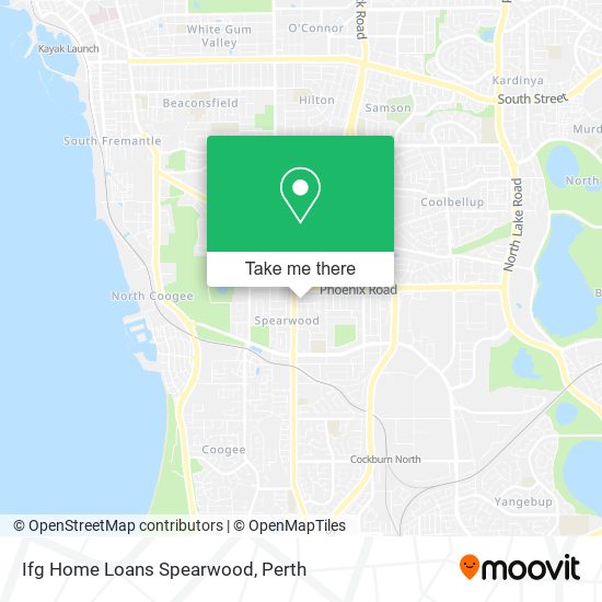Ifg Home Loans Spearwood map
