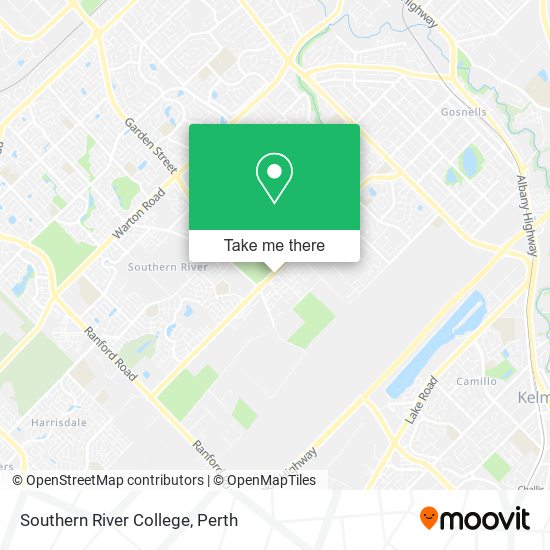 Southern River College map