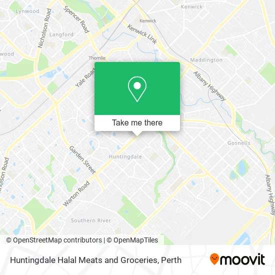 Huntingdale Halal Meats and Groceries map