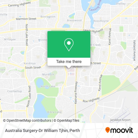 Mapa Australia Surgery-Dr William Tjhin