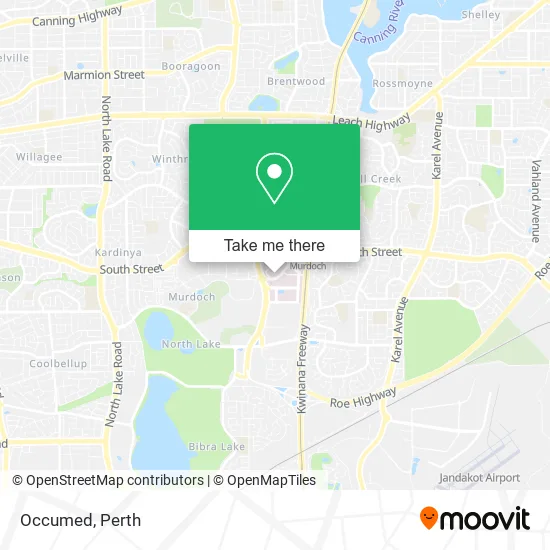 Occumed map