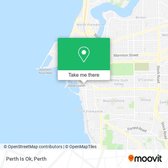 Perth Is Ok map