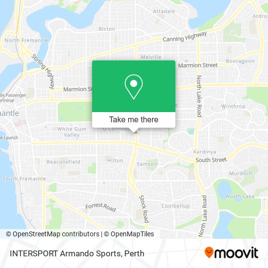 Mapa INTERSPORT Armando Sports