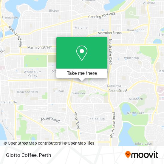 Giotto Coffee map