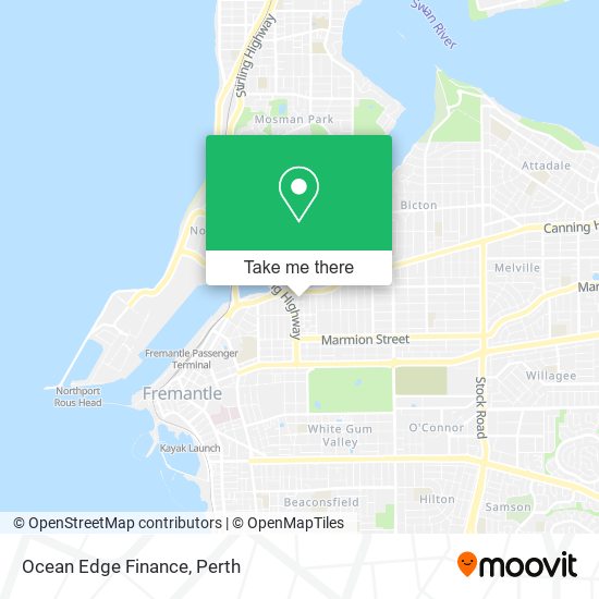 Ocean Edge Finance map