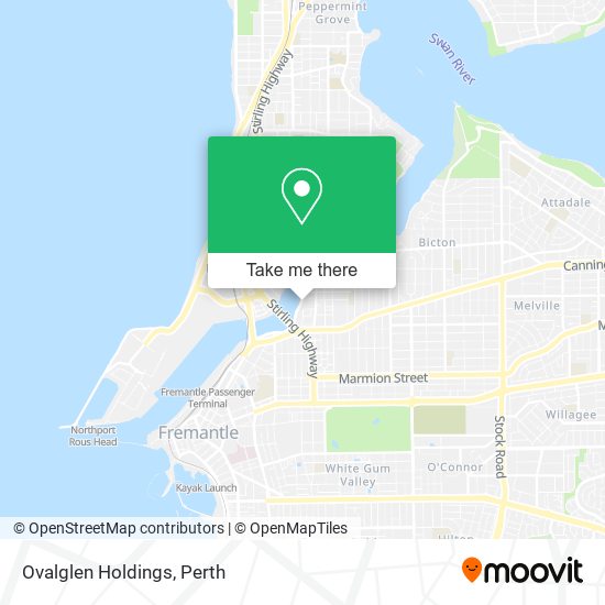 Ovalglen Holdings map