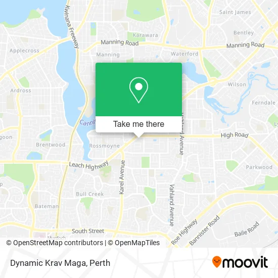 Dynamic Krav Maga map