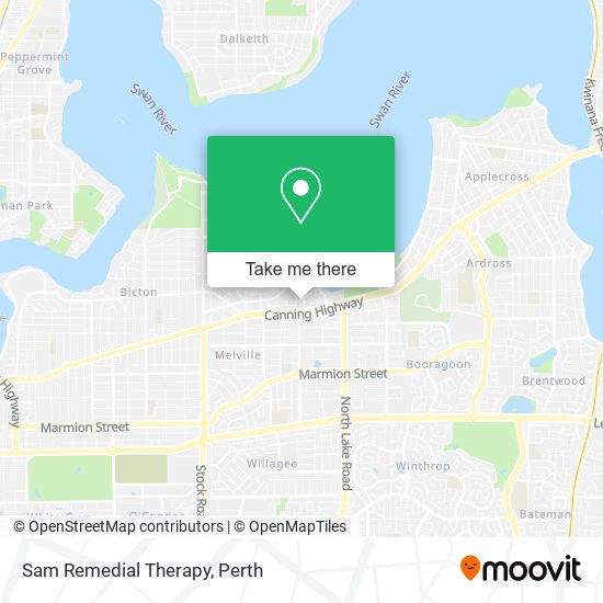 Sam Remedial Therapy map