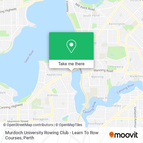 Mapa Murdoch University Rowing Club - Learn To Row Courses