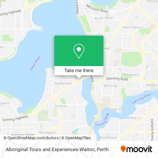 Aboriginal Tours and Experiences-Waitoc map