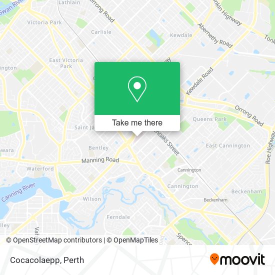 Cocacolaepp map