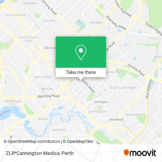 ZLR*Cannington Medica map