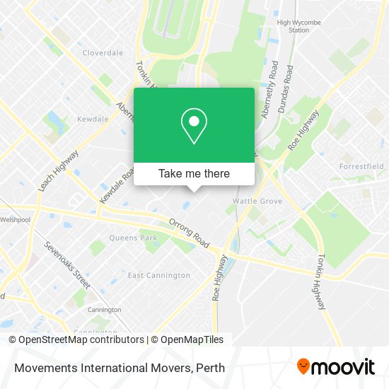 Movements International Movers map