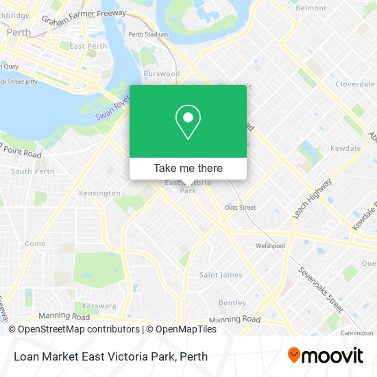 Loan Market East Victoria Park map