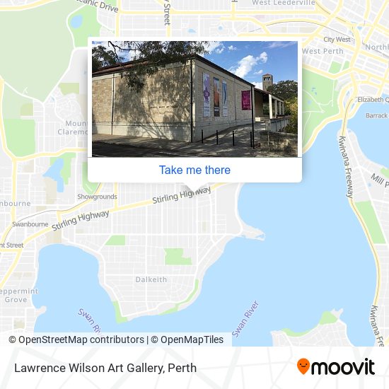 Lawrence Wilson Art Gallery map