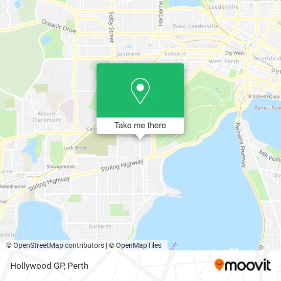 Hollywood GP map