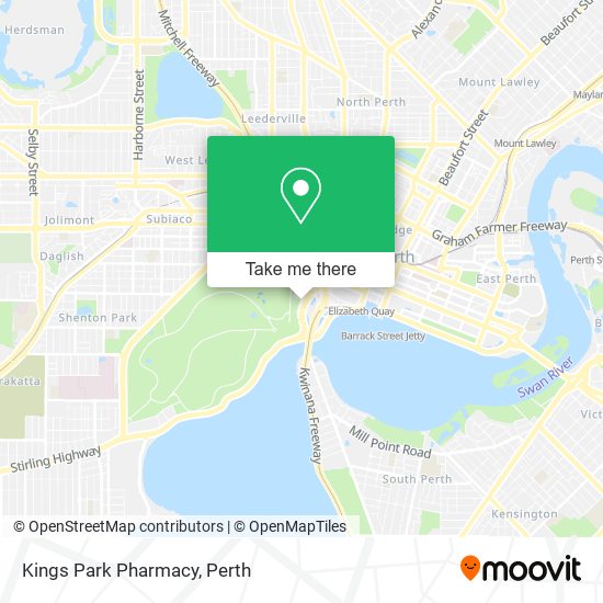 Kings Park Pharmacy map