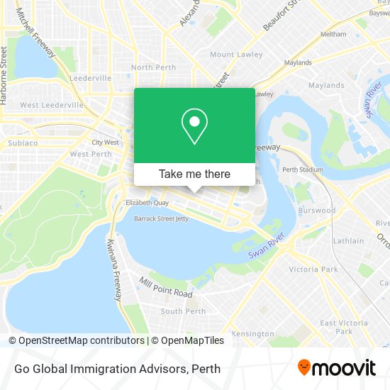 Go Global Immigration Advisors map