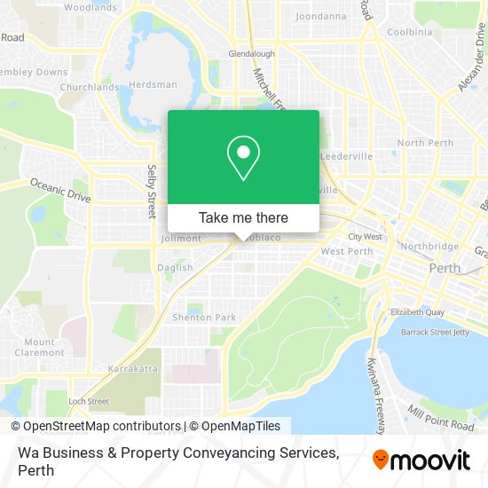 Wa Business & Property Conveyancing Services map