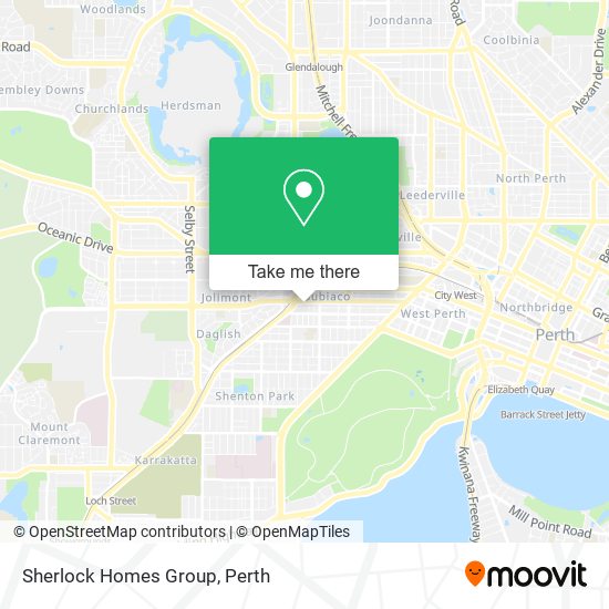 Sherlock Homes Group map