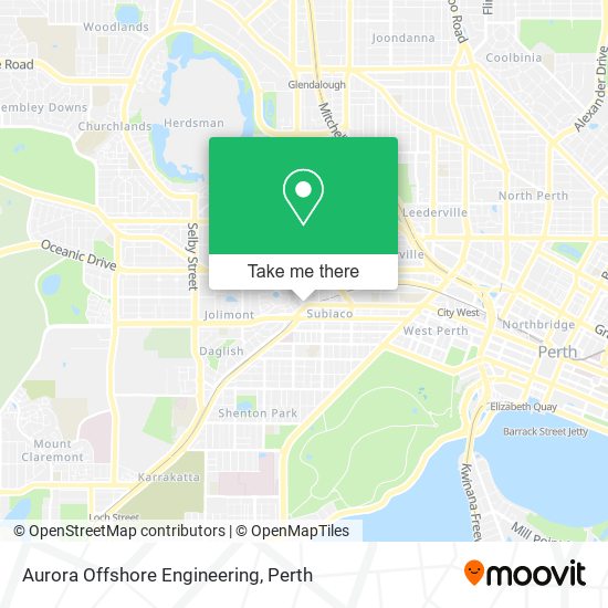 Aurora Offshore Engineering map