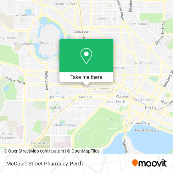 McCourt Street Pharmacy map