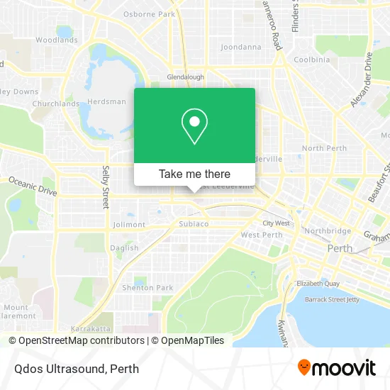 Qdos Ultrasound map