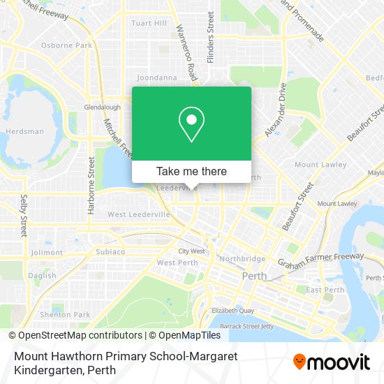 Mount Hawthorn Primary School-Margaret Kindergarten map