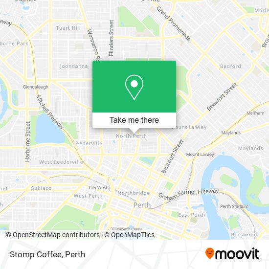 Stomp Coffee map