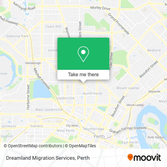 Dreamland Migration Services map