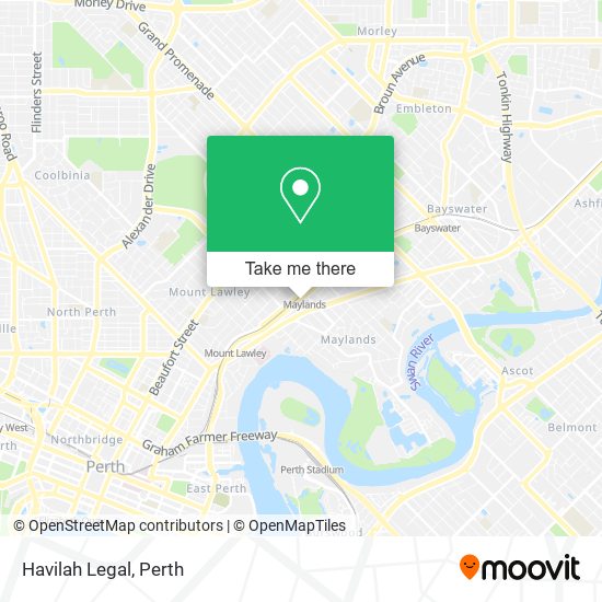 Havilah Legal map