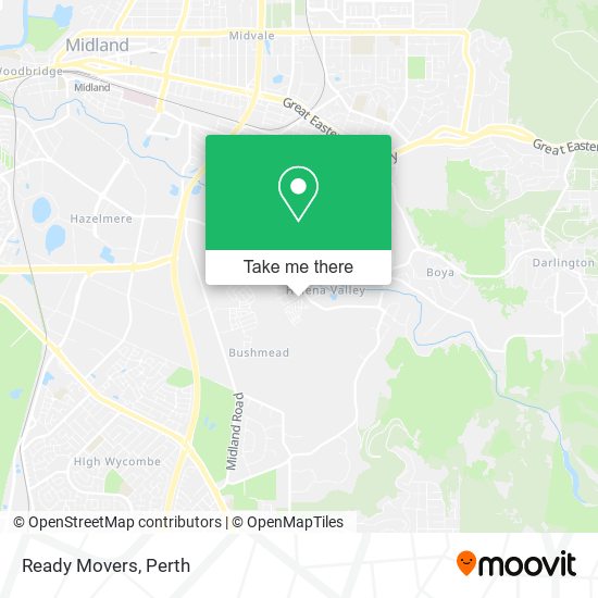 Ready Movers map