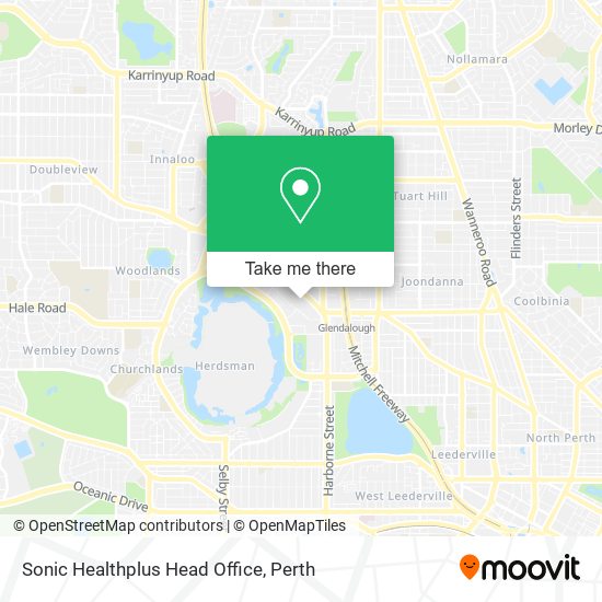 Sonic Healthplus Head Office map