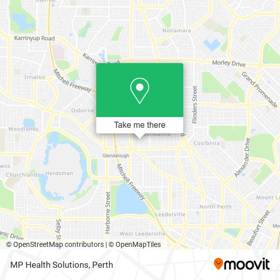 MP Health Solutions map