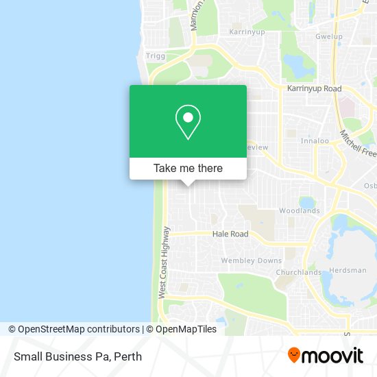 Mapa Small Business Pa
