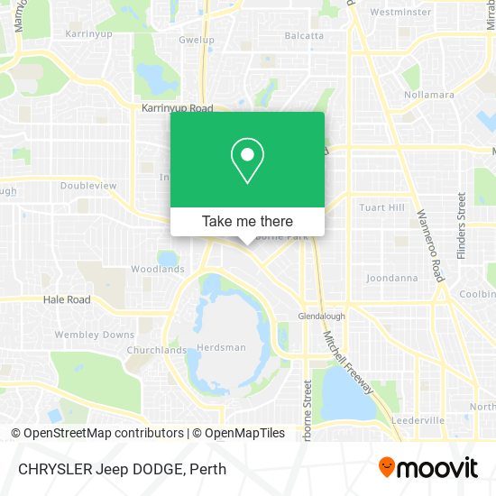 CHRYSLER Jeep DODGE map
