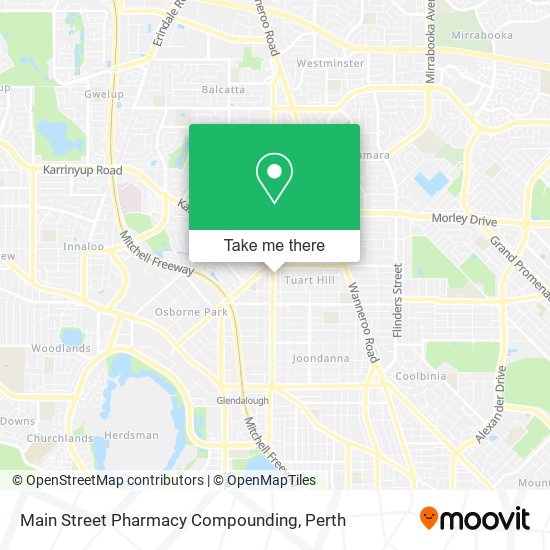 Main Street Pharmacy Compounding map