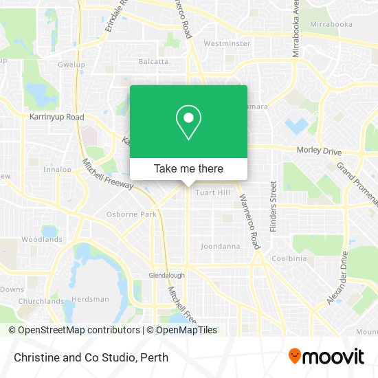 Christine and Co Studio map