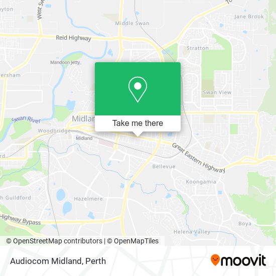 Audiocom Midland map